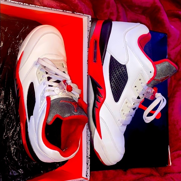 Jordan Other - Air Jordan 5 retro low (Fire Red) Low